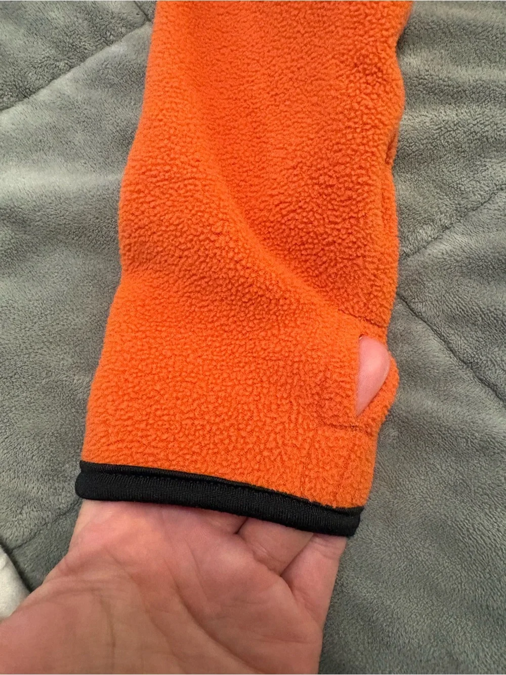 Old Navy Orange Kids Fleece Hoodie Sweatshirt